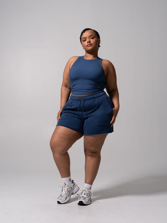 Brami Tank - Baked Blue