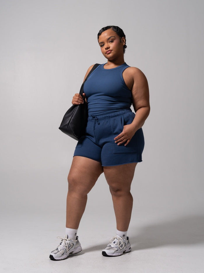 Brami Tank - Baked Blue