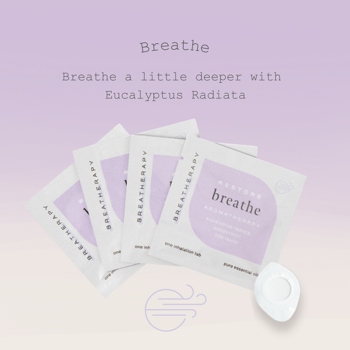 BREATHE Wearable Aroma Patch - 4pc