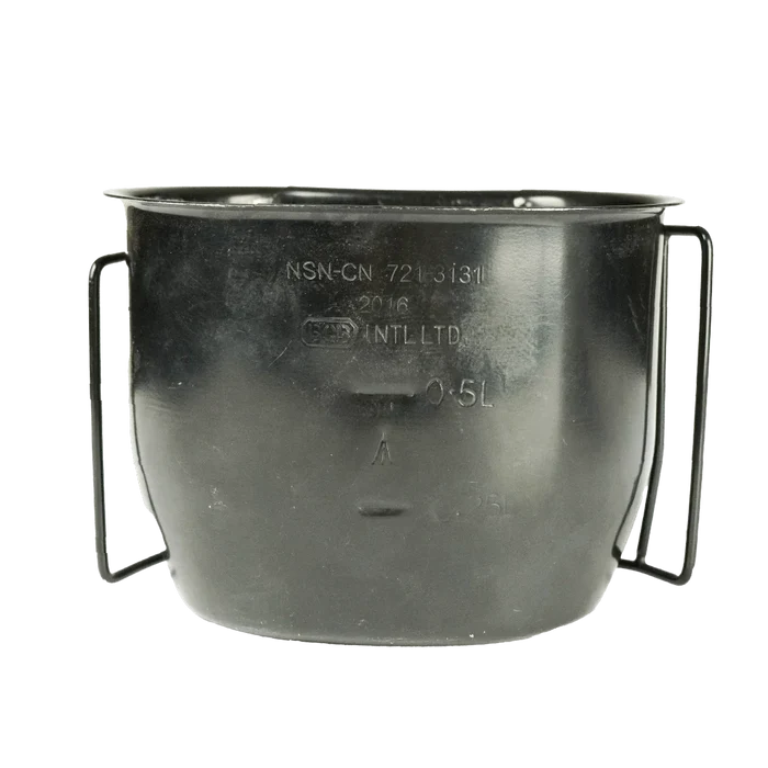 British Army Steel Canteen Cup - British Army Surplus - Canteens & Bottles