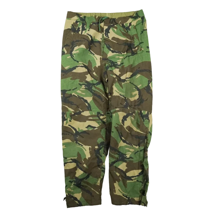British DPM MVP Rain Trousers with Lower Zips - 96/180 - British Army Surplus - Rain Trousers