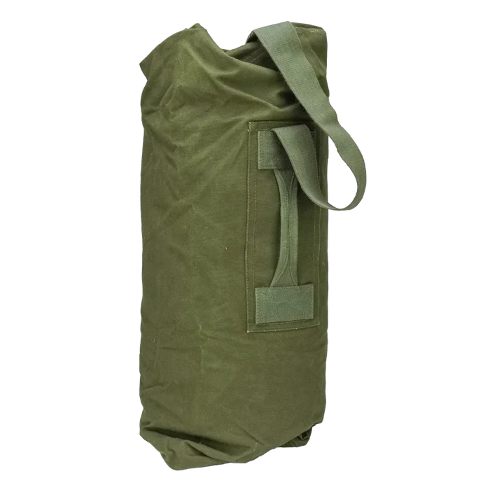 British Olive Drab Duffel Bag - British Army Surplus - Kit Bags
