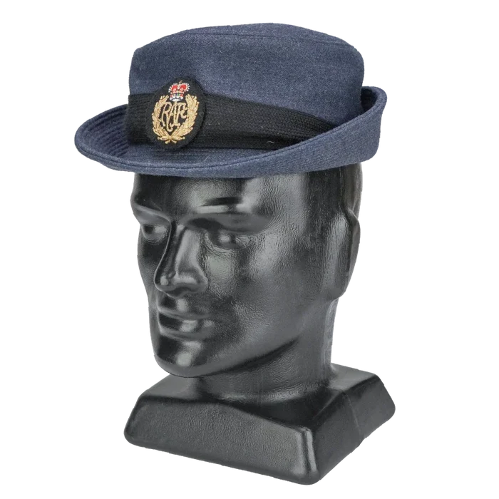 British RAF Women's Service Dress Cap - 57cm, Medium, Item 1 - British Army Surplus - Caps