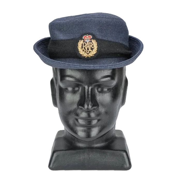 British RAF Women's Service Dress Cap - 57cm, Medium, Item 1 - British Army Surplus - Caps