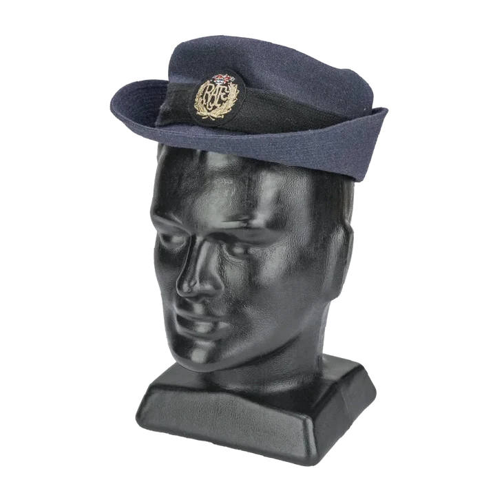British RAF Women's Service Dress Cap - 57cm, Medium, Item 2 - British Army Surplus - Caps