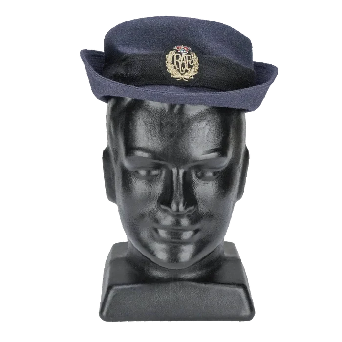 British RAF Women's Service Dress Cap - 57cm, Medium, Item 2 - British Army Surplus - Caps