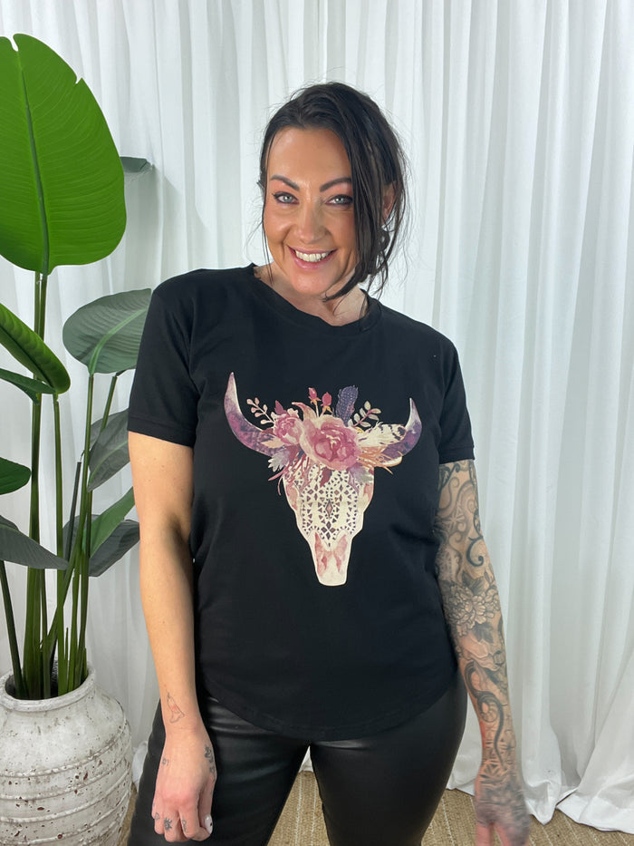 Bull Skull Tee (EOFY SALE)