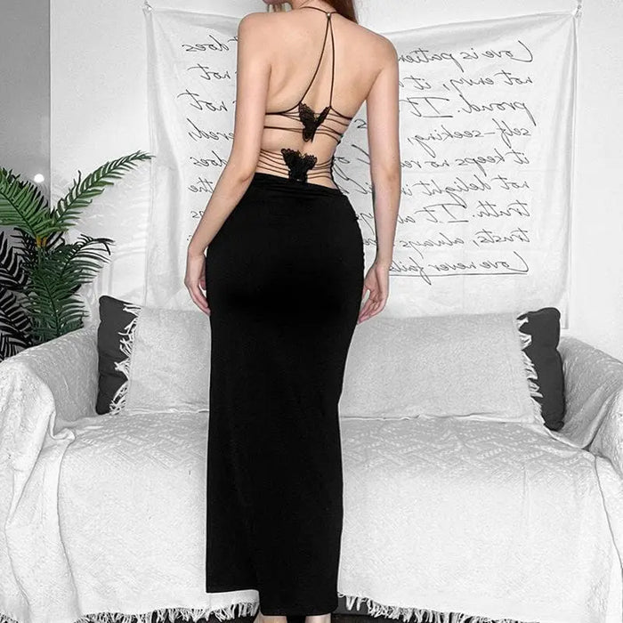 Butterfly Backless Dress fashionnsio