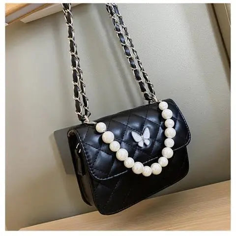 Butterfly Pearl Sling Bags fashionnsio