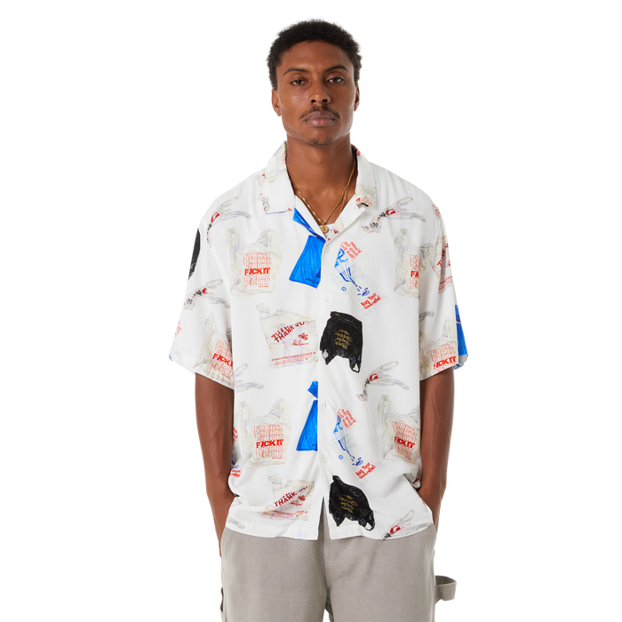 CAMISA HUF MERIDA S/S RESORT SHIRT MULTI