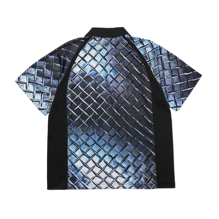 Camiseta HUF Diamond Plate Jersey Black