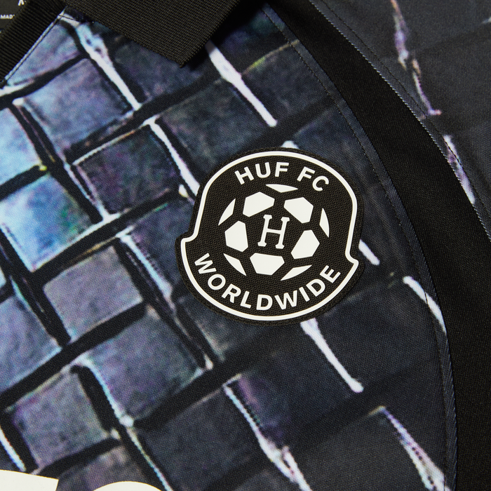 Camiseta HUF Diamond Plate Jersey Black