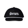 Cap - Georgia Script - Black