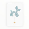 Carte | Chien ballon