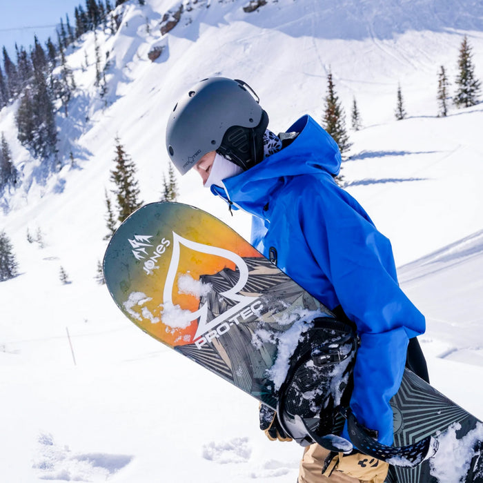 Casco de Snowboard PRO-TEC Low Pro Helmet - Grey Matte