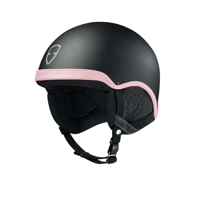 Casque de ski Egide Ino de couleur rose vue face 3/4