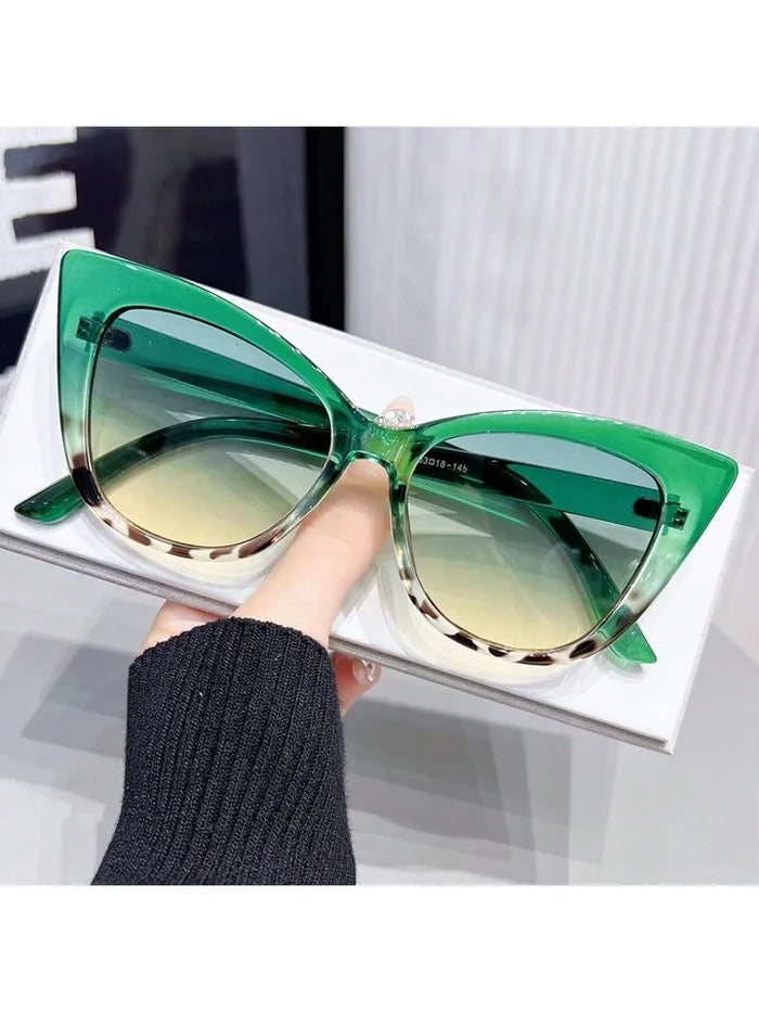 Cassidy Sunglasses- Olive Green/Tortoiseshell