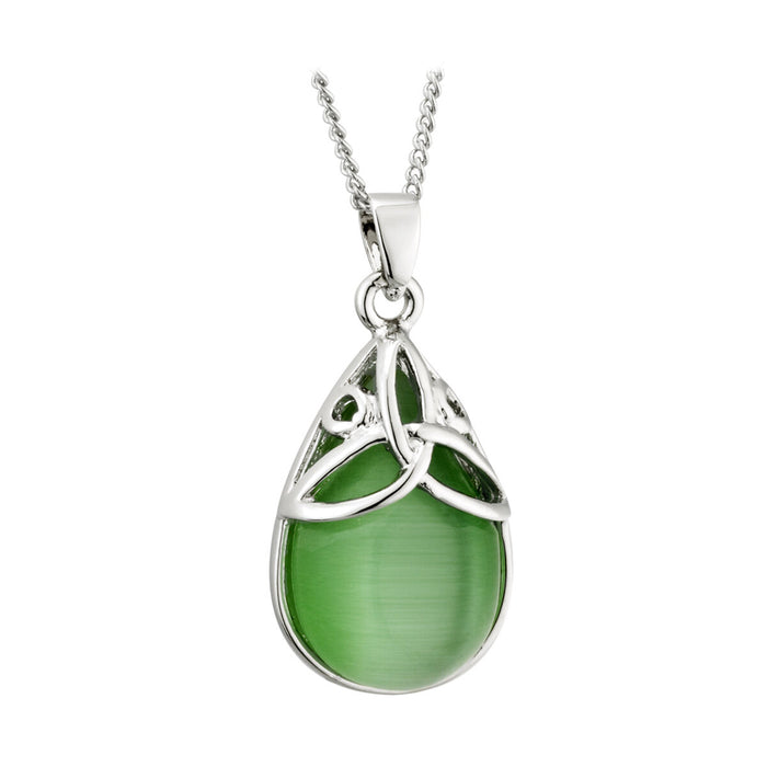 Cats Eye Trinity Pendant