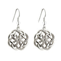 Celtic Knot Drop Earrings
