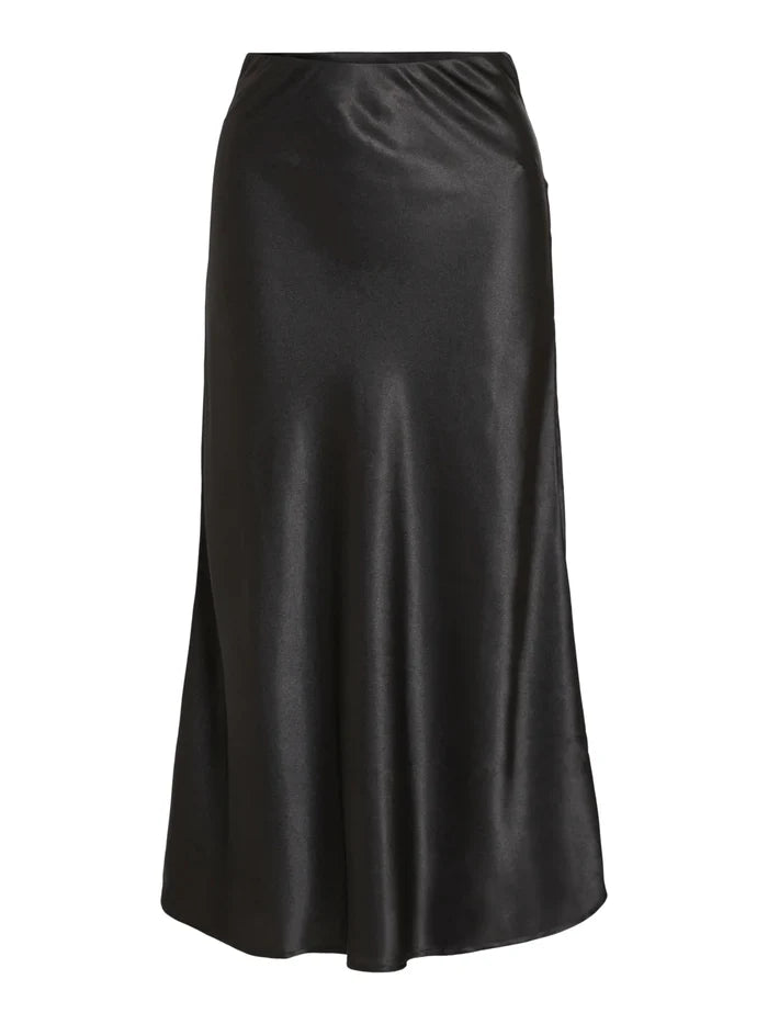 Chadya High Waisted Skirt (Black)