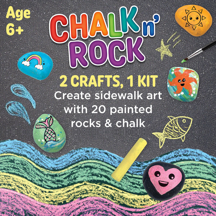 Chalk and Rock Bucket Craft Kit