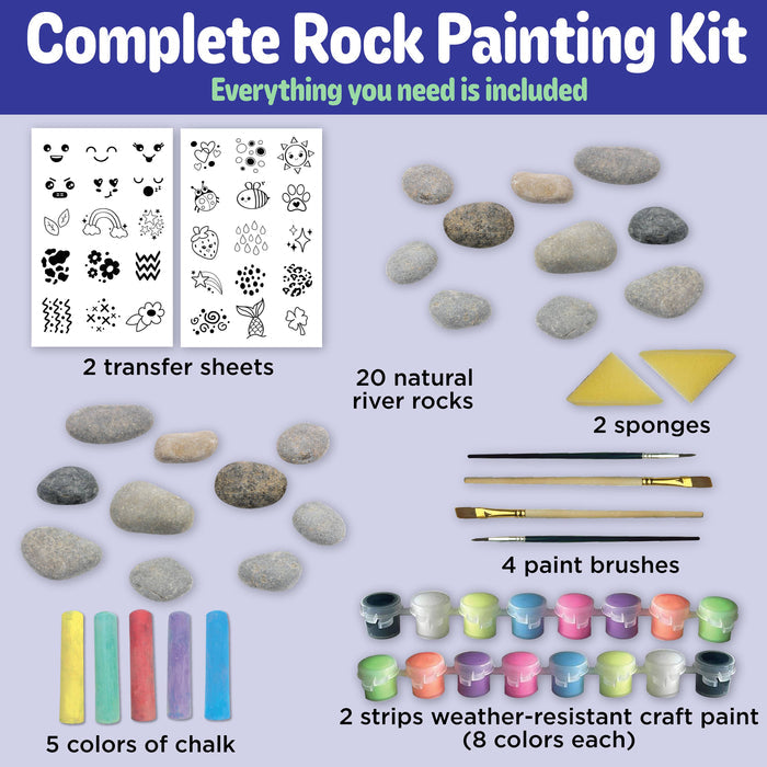 Chalk and Rock Bucket Craft Kit