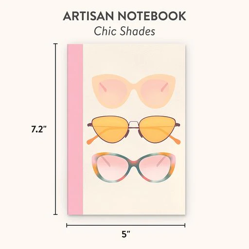 Chic Shades Artisan Notebook