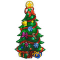 Christmas Tree LED Window Silhouette Battery Operated 46cm