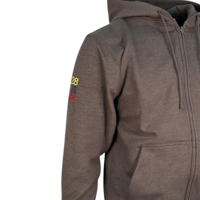 Classic Full Zip Hoodie - Charcoal Grey