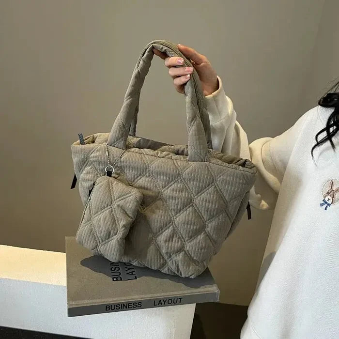 Cloud Puffer Large Shoulder Tote Bags fashionnsio