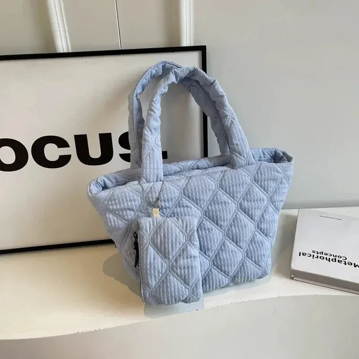 Cloud Puffer Large Shoulder Tote Bags fashionnsio