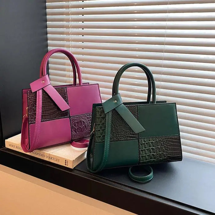 Textured Large Tote Bags/Handbags fashionnsio