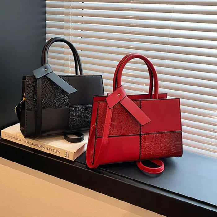Textured Large Tote Bags/Handbags fashionnsio