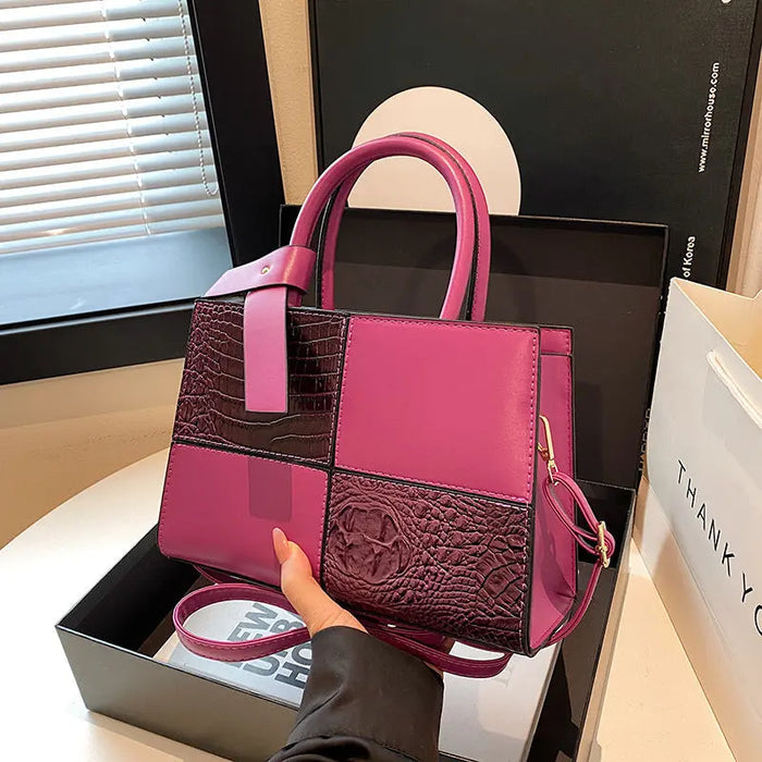 Textured Large Tote Bags/Handbags fashionnsio