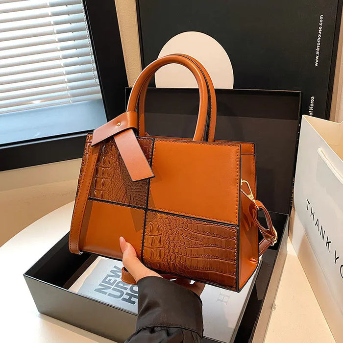 Textured Large Tote Bags/Handbags fashionnsio