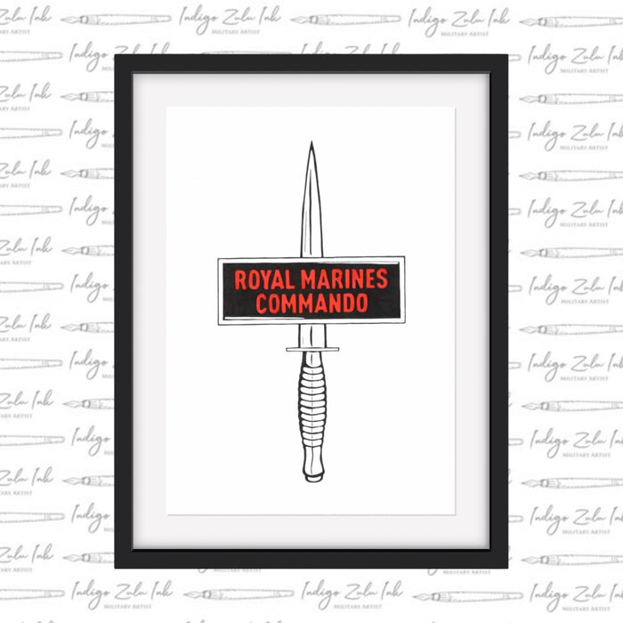 Commando Dagger - INDIGO ZULU INK