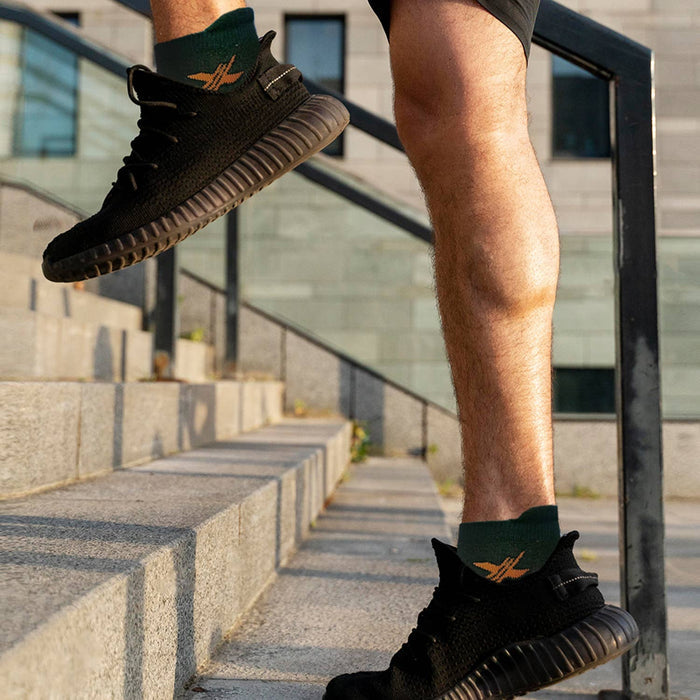 Copper-Infused Ankle Socks - Small/Medium (3-Pairs)