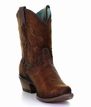 Corral Brown Cowhide Western Boot