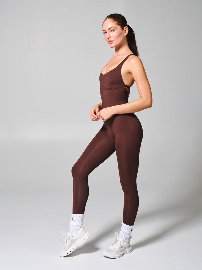 Corset Bodysuit - Espresso