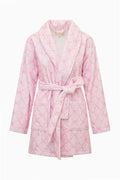 Cotton Indie Robe - PEPPERMINT PINK