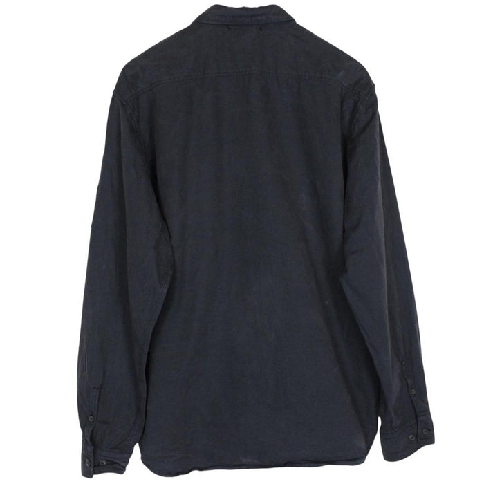 CP Company Navy Blue Microreps Lens Overshirt Jacket