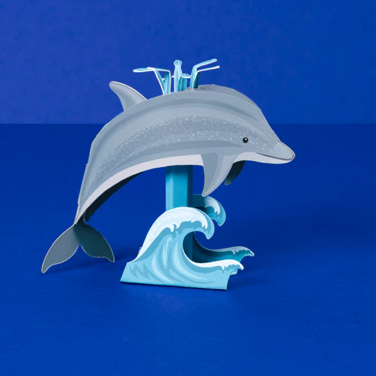 Create Your Own Dinky Dolphin Paper Craft