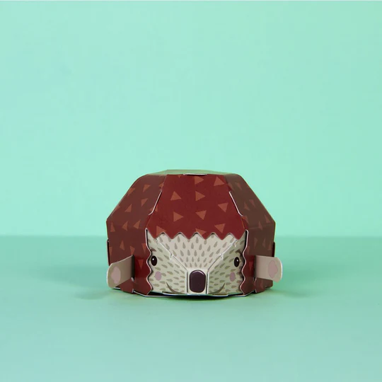Create Your Own Hiding Hedgehog Paper Craft