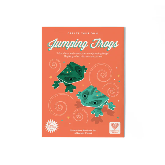 Create Your Own Jumping Frogs Paper Craft