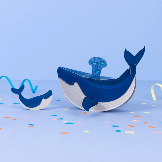 Create Your Own Wobbly Whale Paper Craft