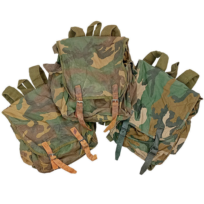Croatian Army Woodland Backpack - Value Grade - Croatian Army Surplus - Day Packs
