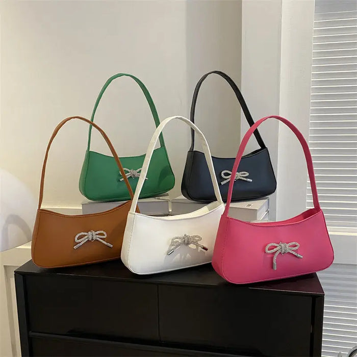 Bow knot Shoulder Bags fashionnsio