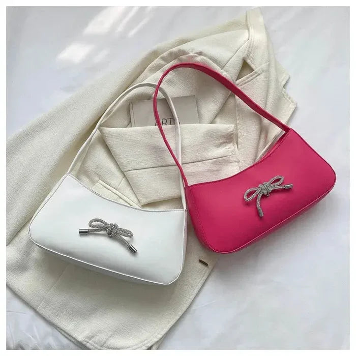 Bow knot Shoulder Bags fashionnsio