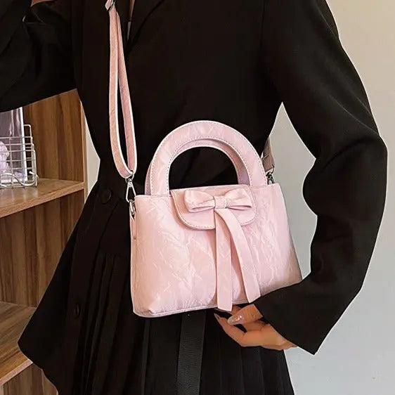 Korean Bowknot Square Handbags fashionnsio