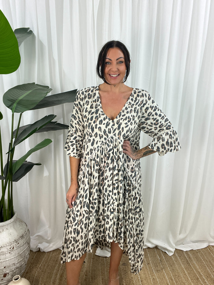 S/M (8-14) / Leopard
